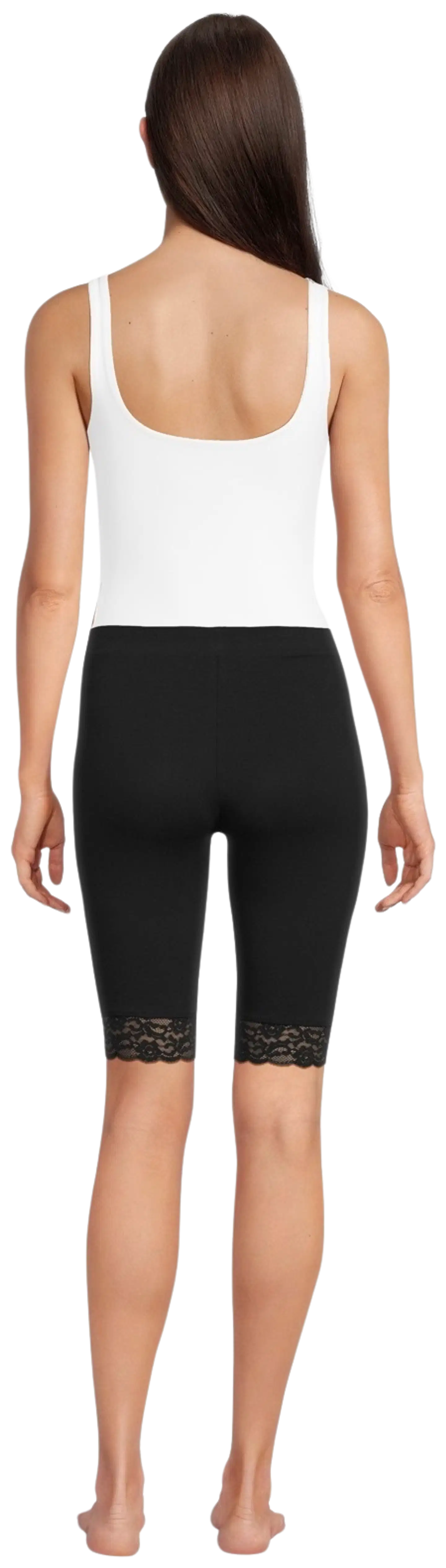 House naisten trikooshortsit 222H26NS01 - BLACK - 3