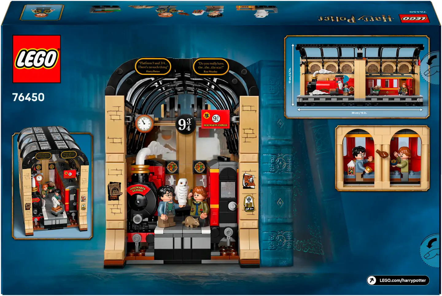 LEGO® Harry Potter TM 76450 Kirjaminimaailma: Tylypahkan pikajuna - 3