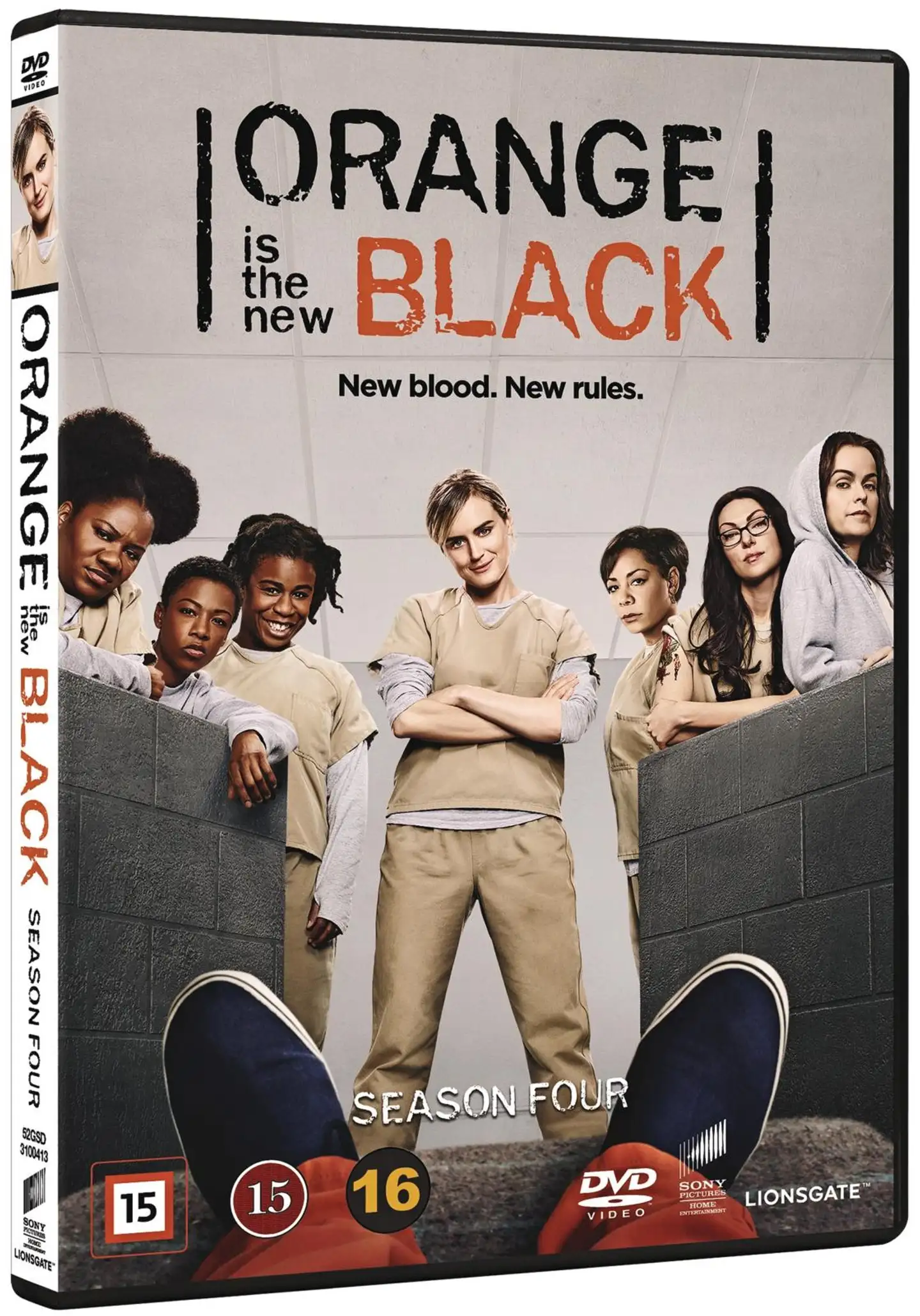 Orange is the New Black 4 Tuotantokausi DVD