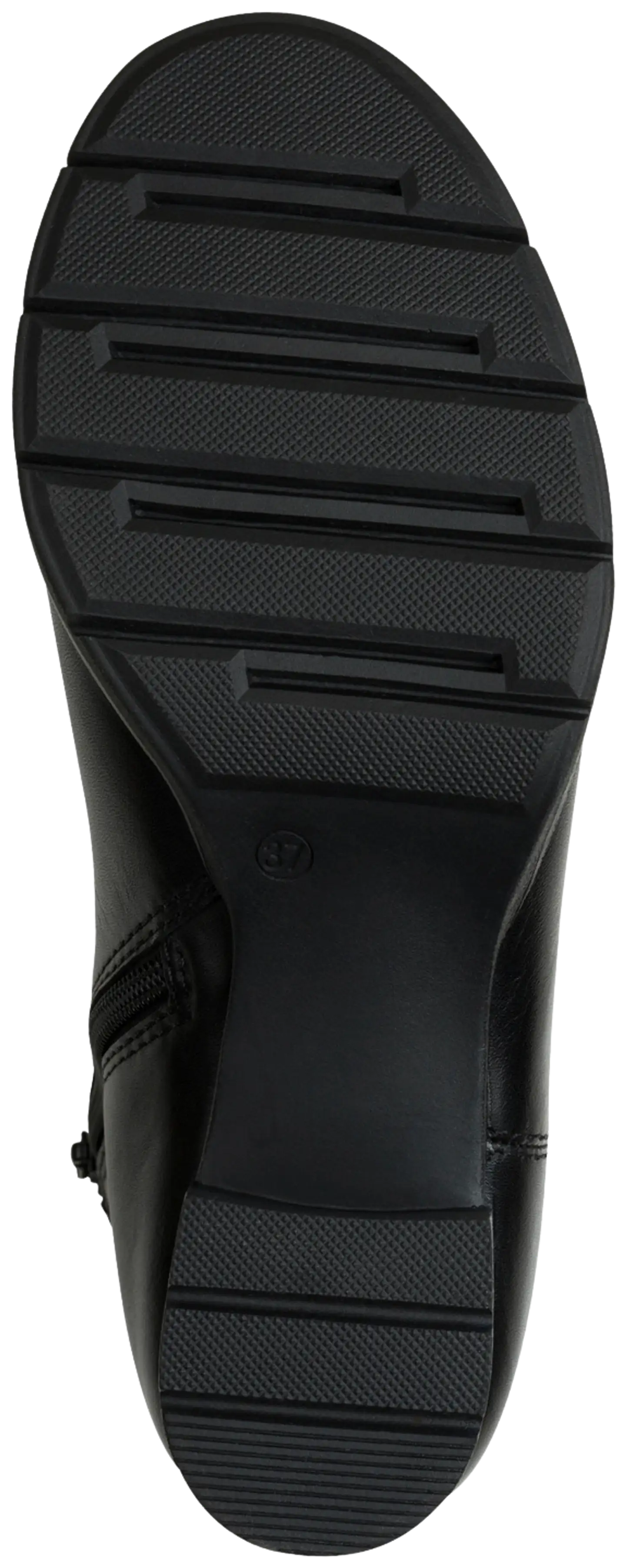 Jana shoes naisten korkonilkkuri 25730 - BLACK - 6