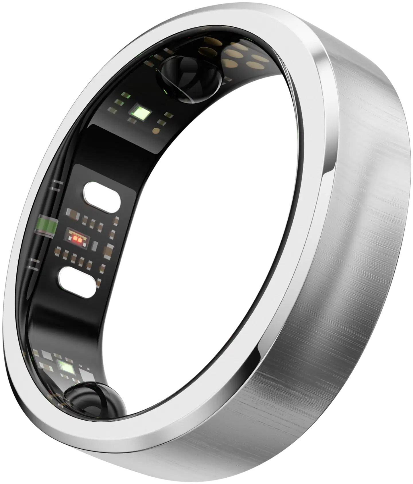 RingConn Älysormus Smart Ring Gen3 harjattu hopea 15 - 1