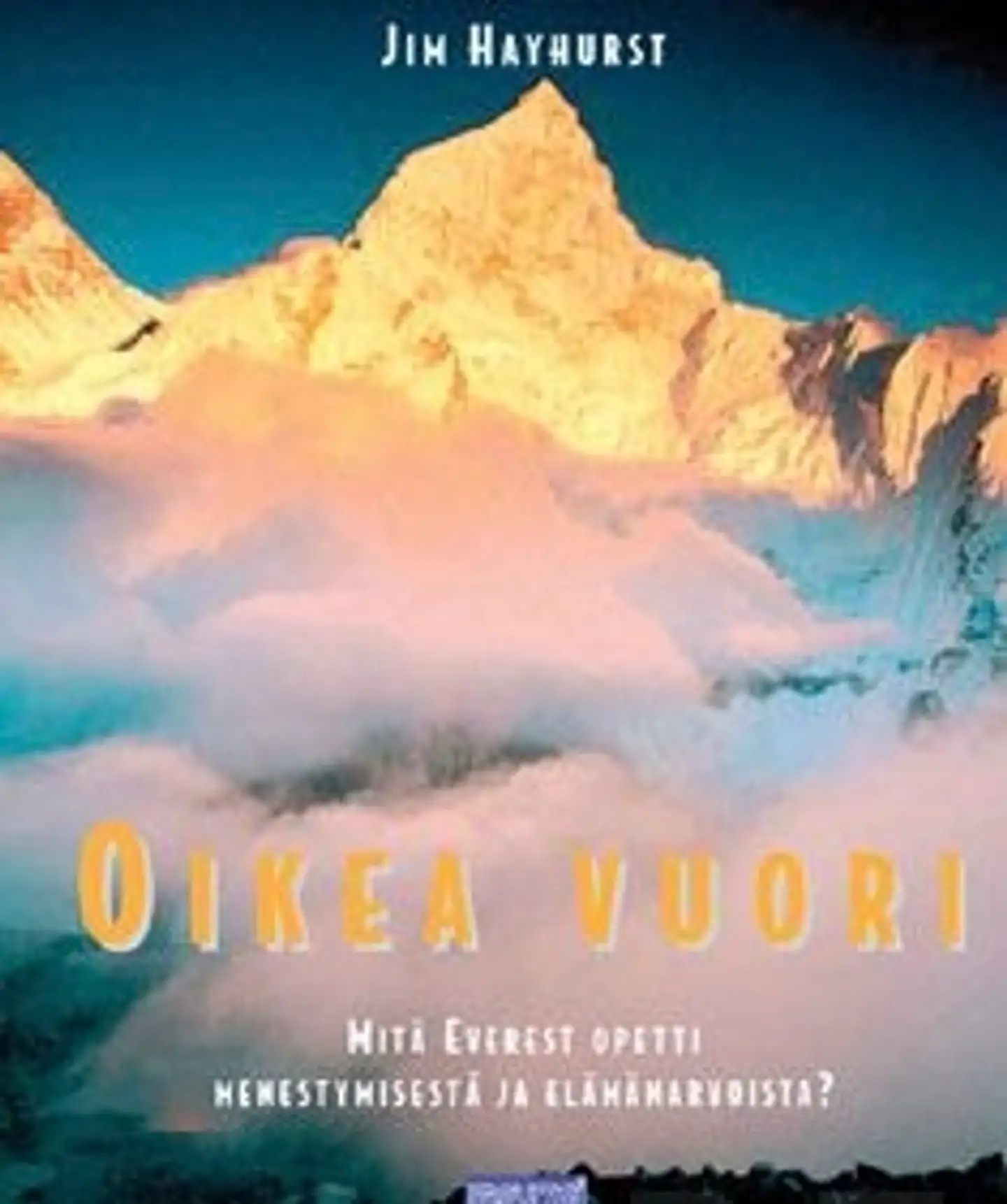 Hayhurst, Oikea vuori - mitä Everest opetti menestymisestä jaelämänarvoista?