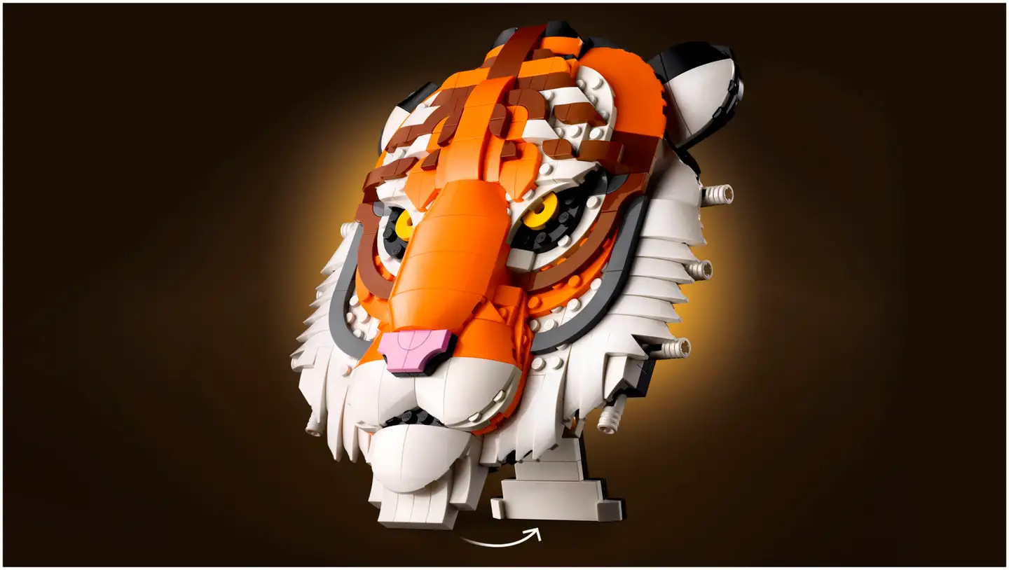 LEGO® ART 31217 The Fauna Collection – Tiikeri - 8