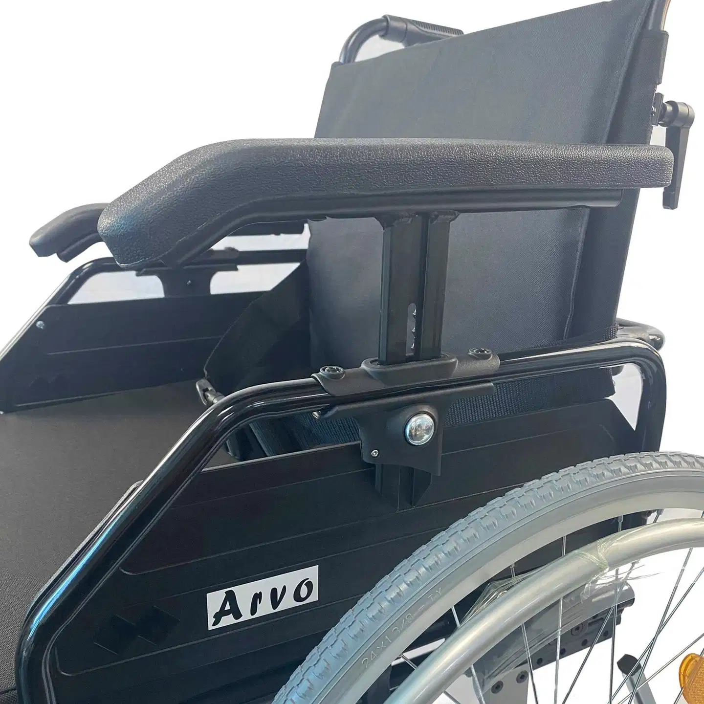 Arvo pyörätuoli premium, musta - 3