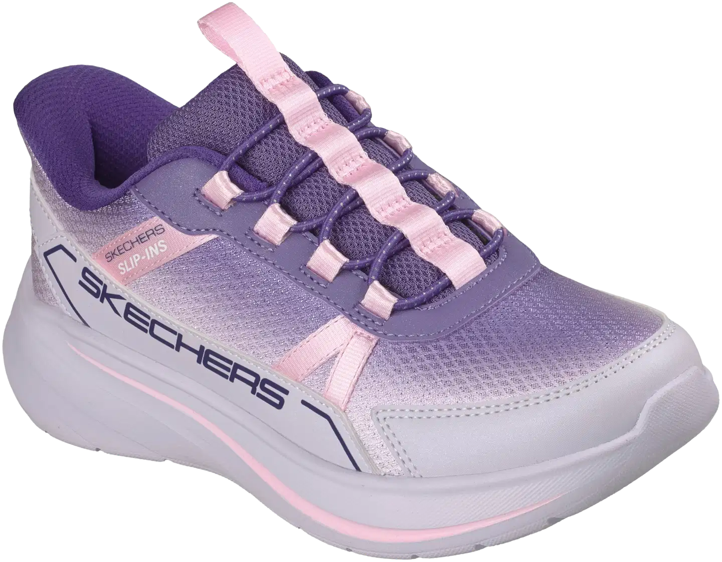 Skechers lasten slip-ins lenkkari memory foam -pohjallisella - Lavender - 6