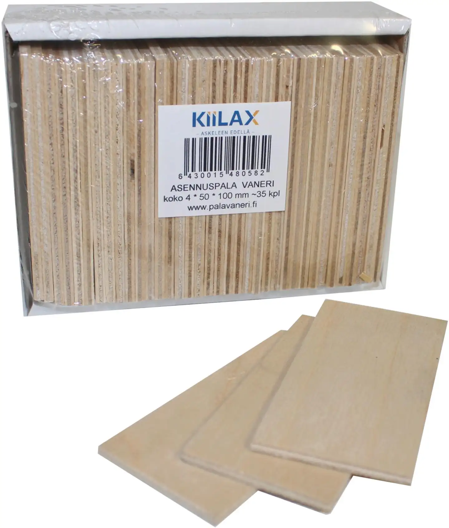 Kiilax asennuspala 4,0MMX50MMX100MM 35 kpl/ltk - 1