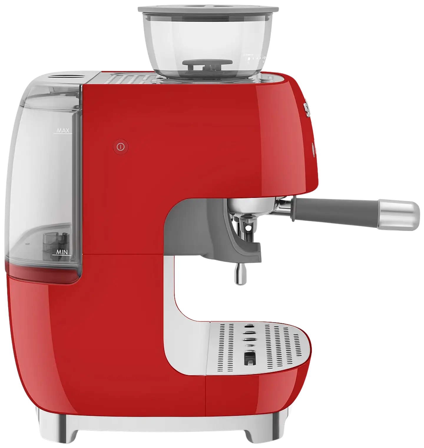 Smeg espressokeitin myllyllä punainen EGF03RDEU - 3