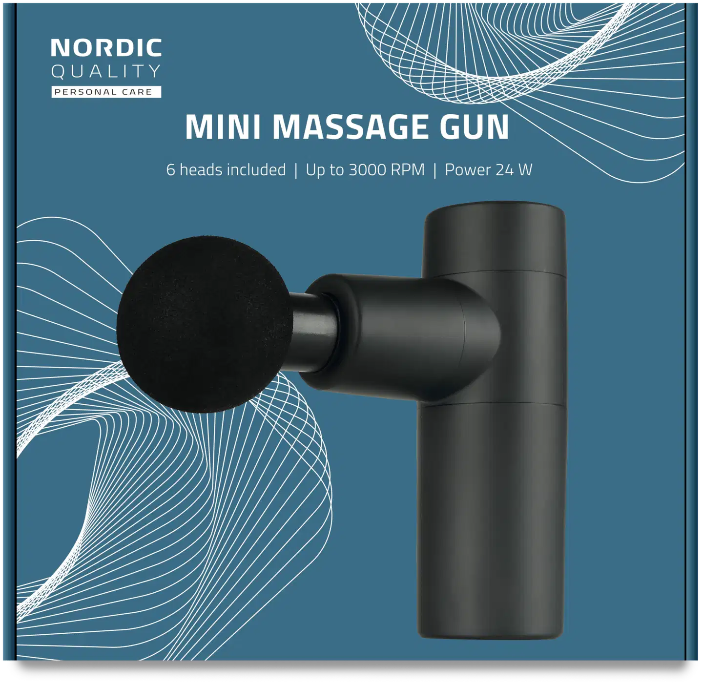 Nordic Quality minikokoinen ladattava lihashuoltovasara - 5