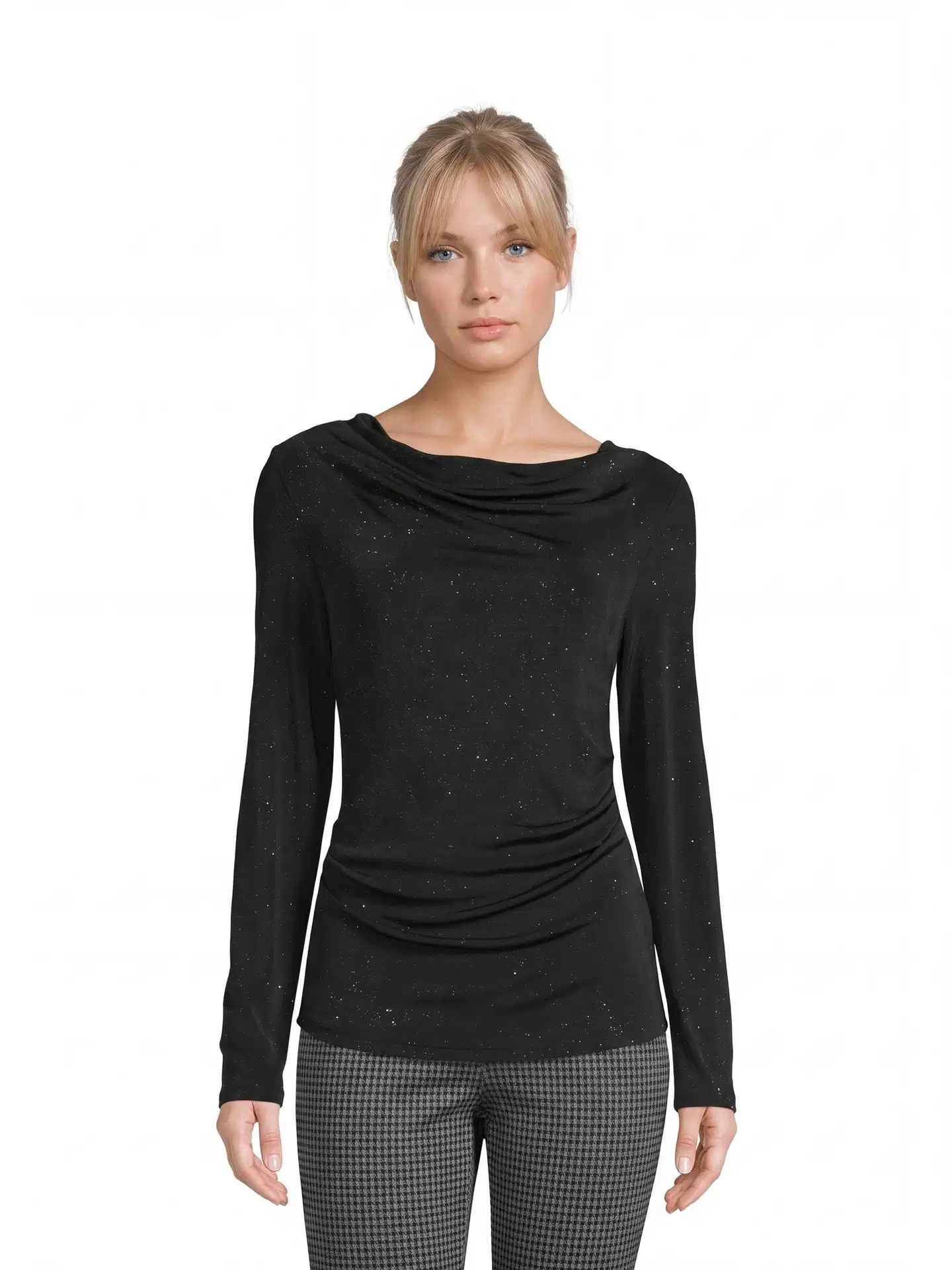 London Fog naisten juhlapaita Shine 213L264021 - black - 1