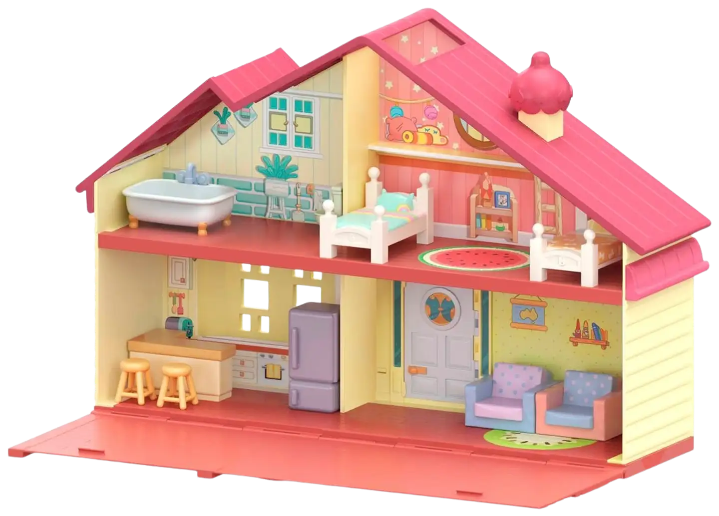 BLUEY Family Home -koti, 1 hahmo, huonekalut - 2