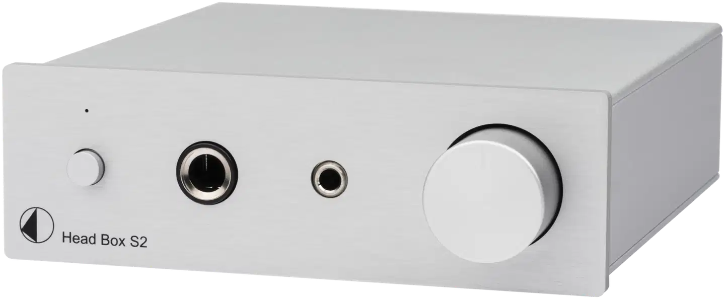 Pro-Ject Kuulokevahvistin Head Box S2 hopea - 1