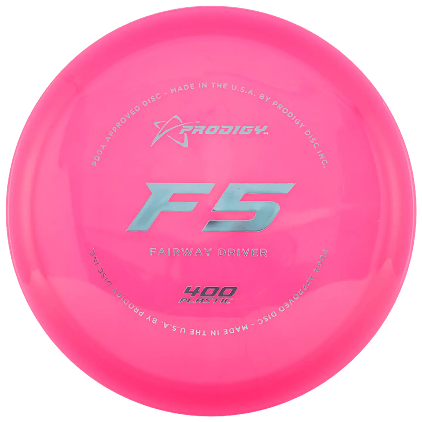 Progidy Disc Väylädraiveri F5 400 Keltainen - pink