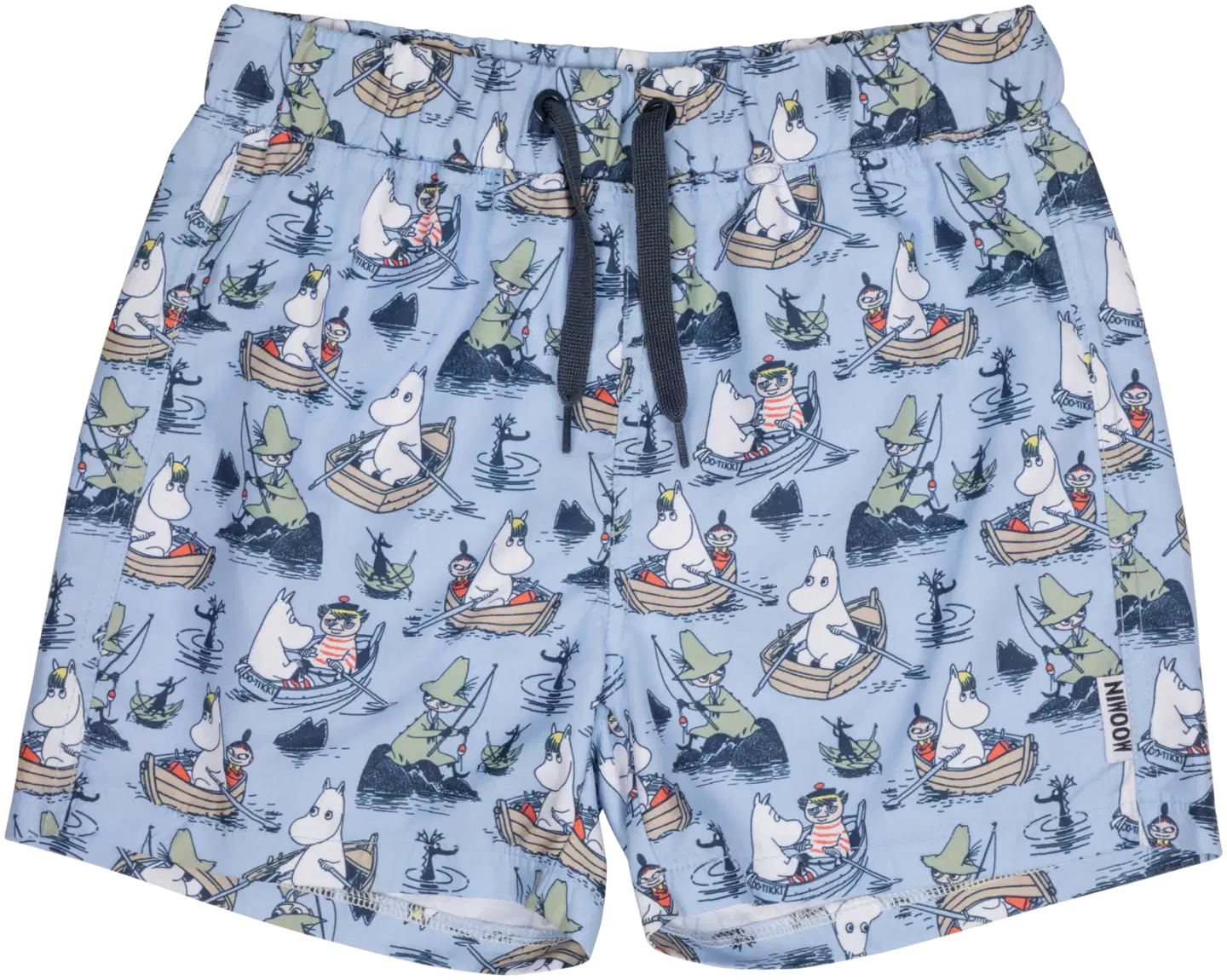 Muumi Lasten uimashortsit Veneilijät 592146 - Vaaleansininen - 1