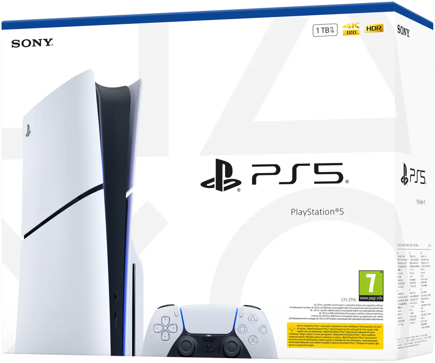 PlayStation 5 pelikonsoli Standard 1 Tb - 3