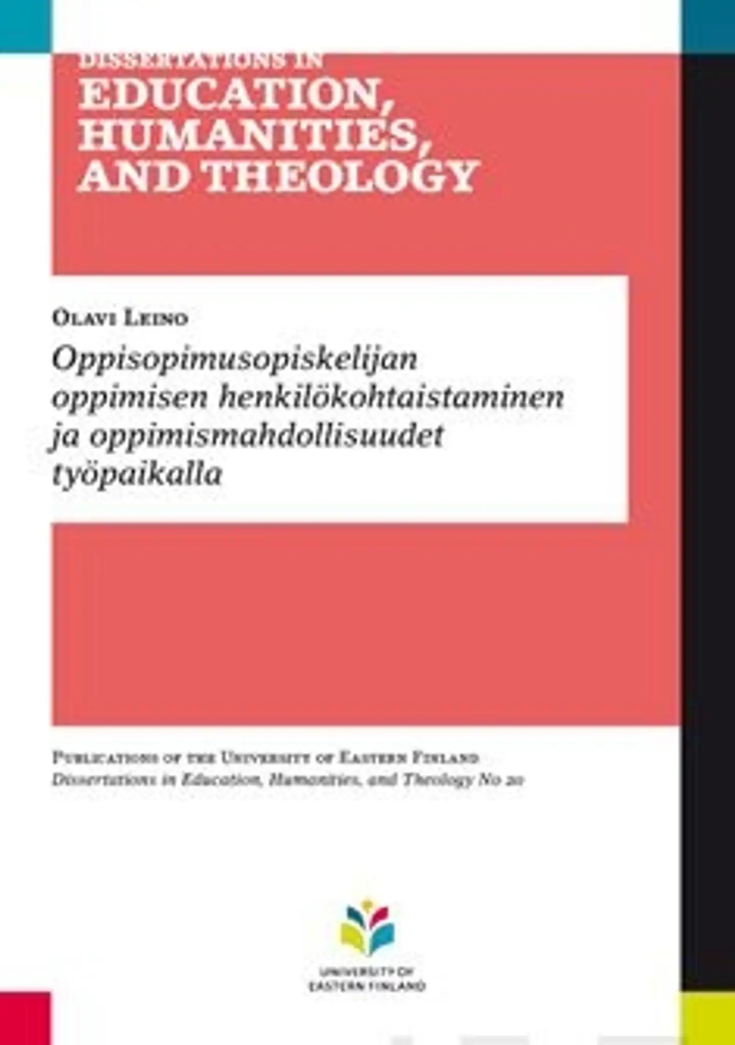 Leino, Oppisopimusopiskelijan oppimisen henkilökohtaistaminen ja oppimismahdollisuudet työpaikalla