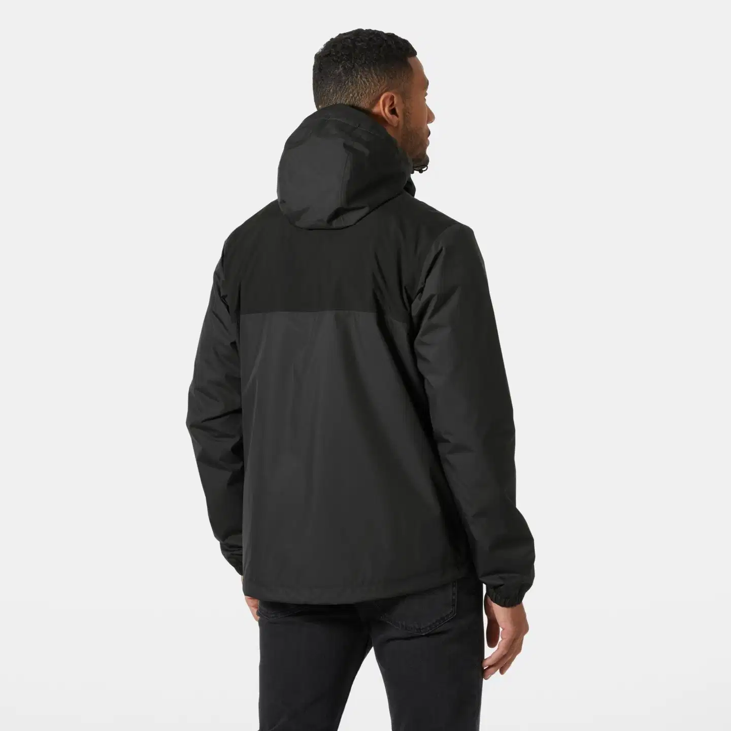 Helly Hansen miesten fleece vuorattu kuoritakki Vancouver Fleece Lined 54269 - Ebony - 4