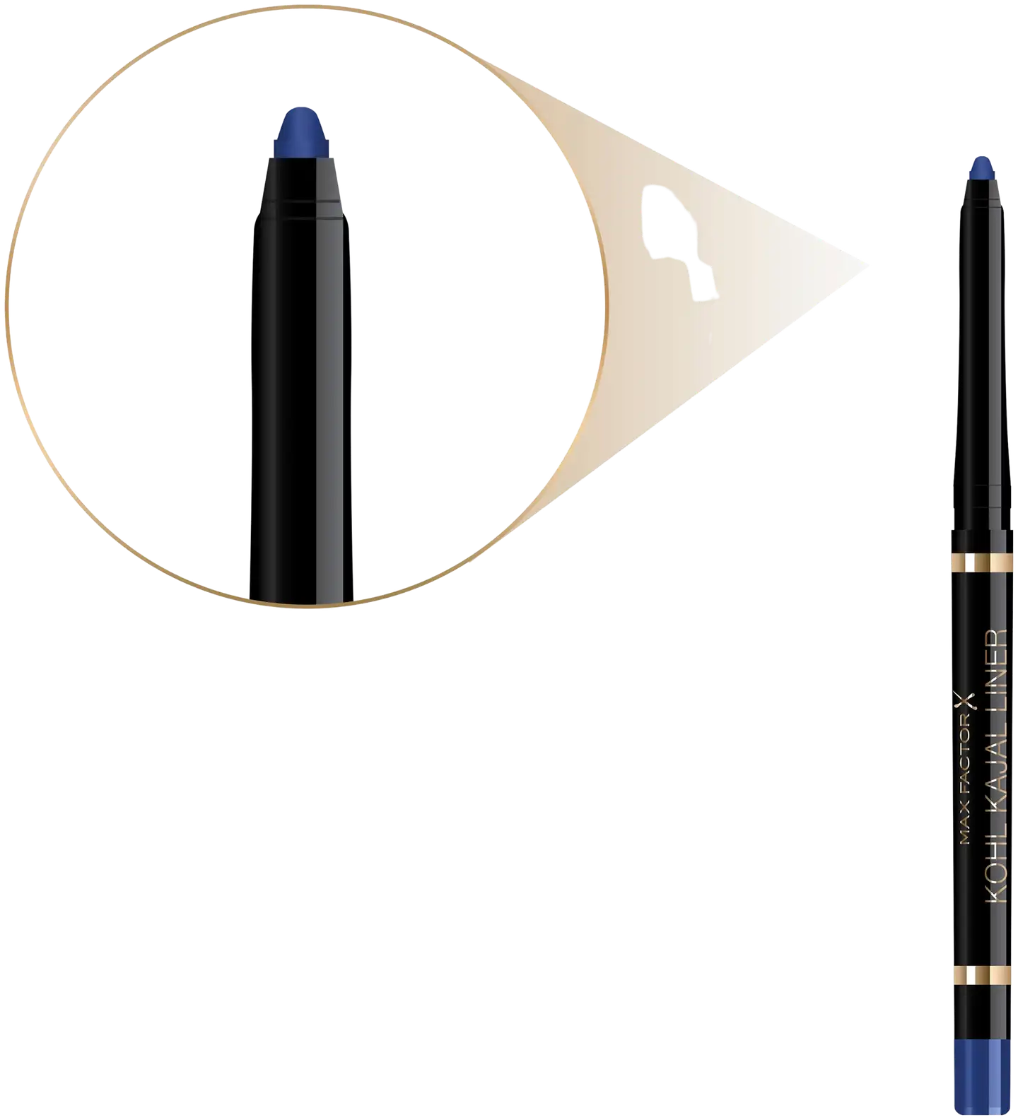 Max Factor Kohl Kajal Automatic Liner 0,35 g 002 Azure silmänrajauskynä - 4