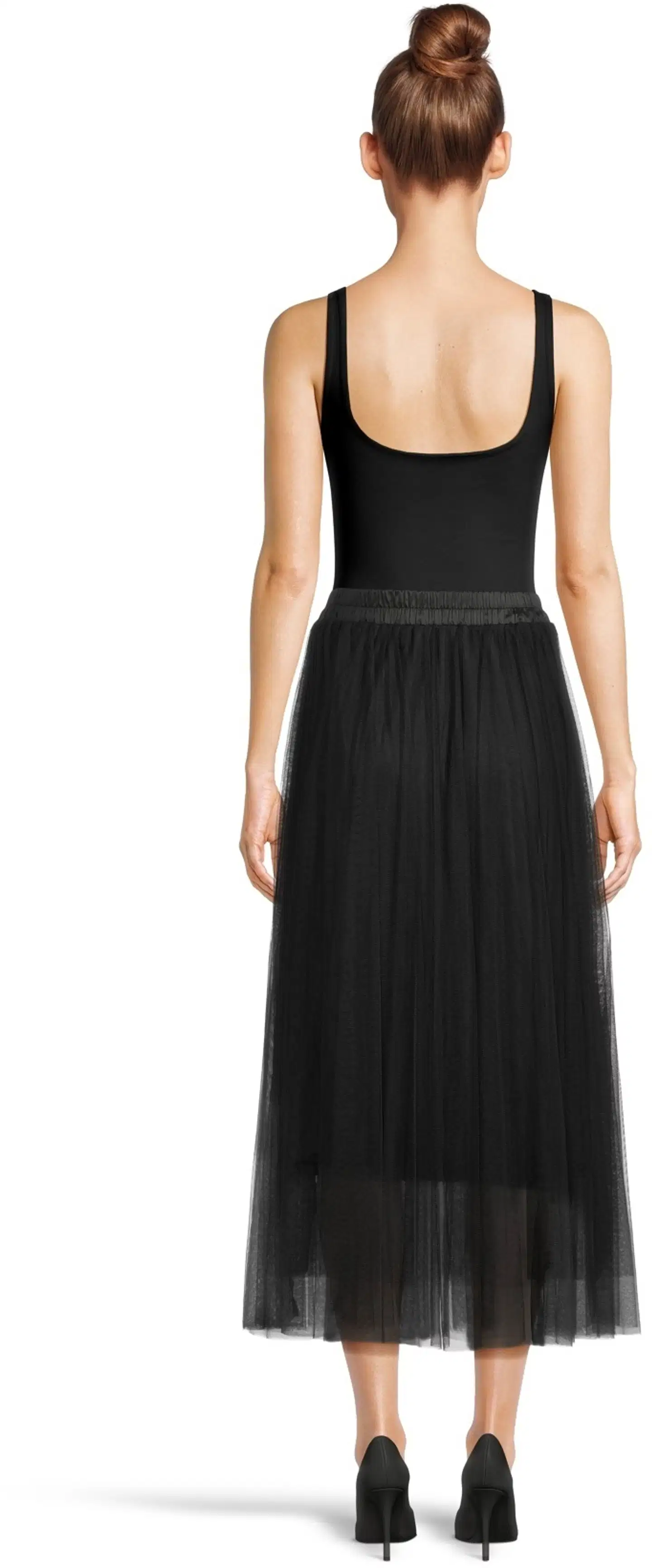 House naisten tyllihame 221H492404 - Jet Black - 3