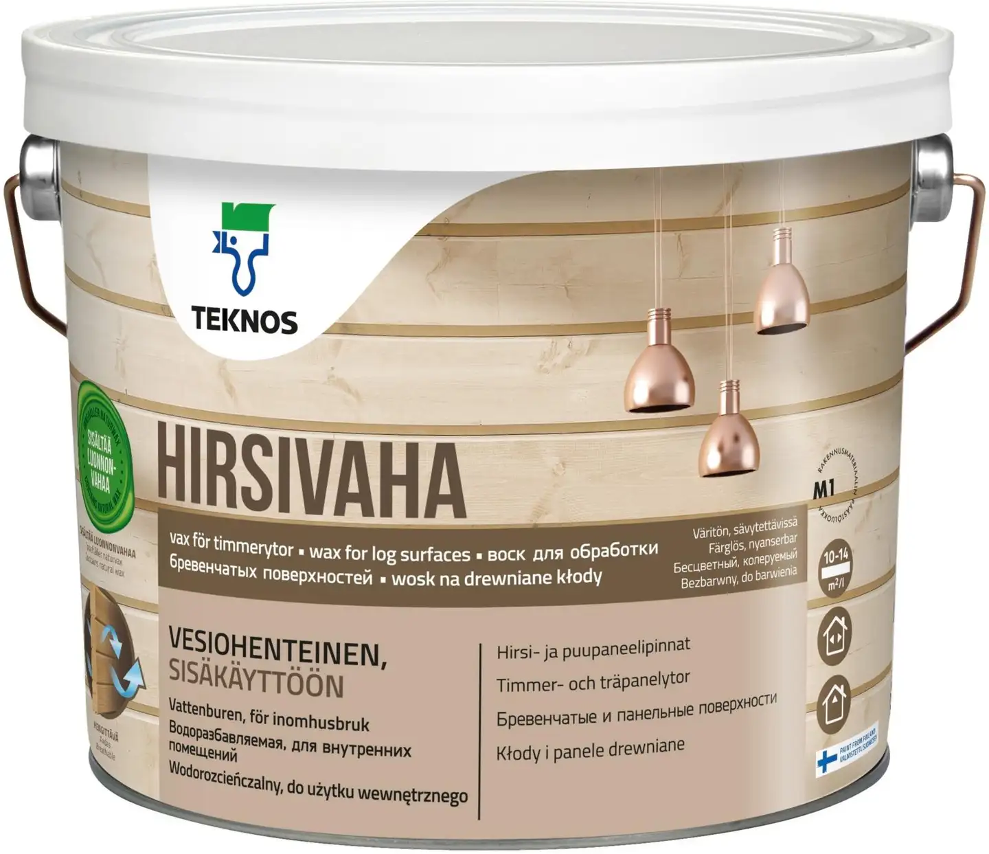 Teknos Hirsivaha 2,7 l väritön sävytettävissä