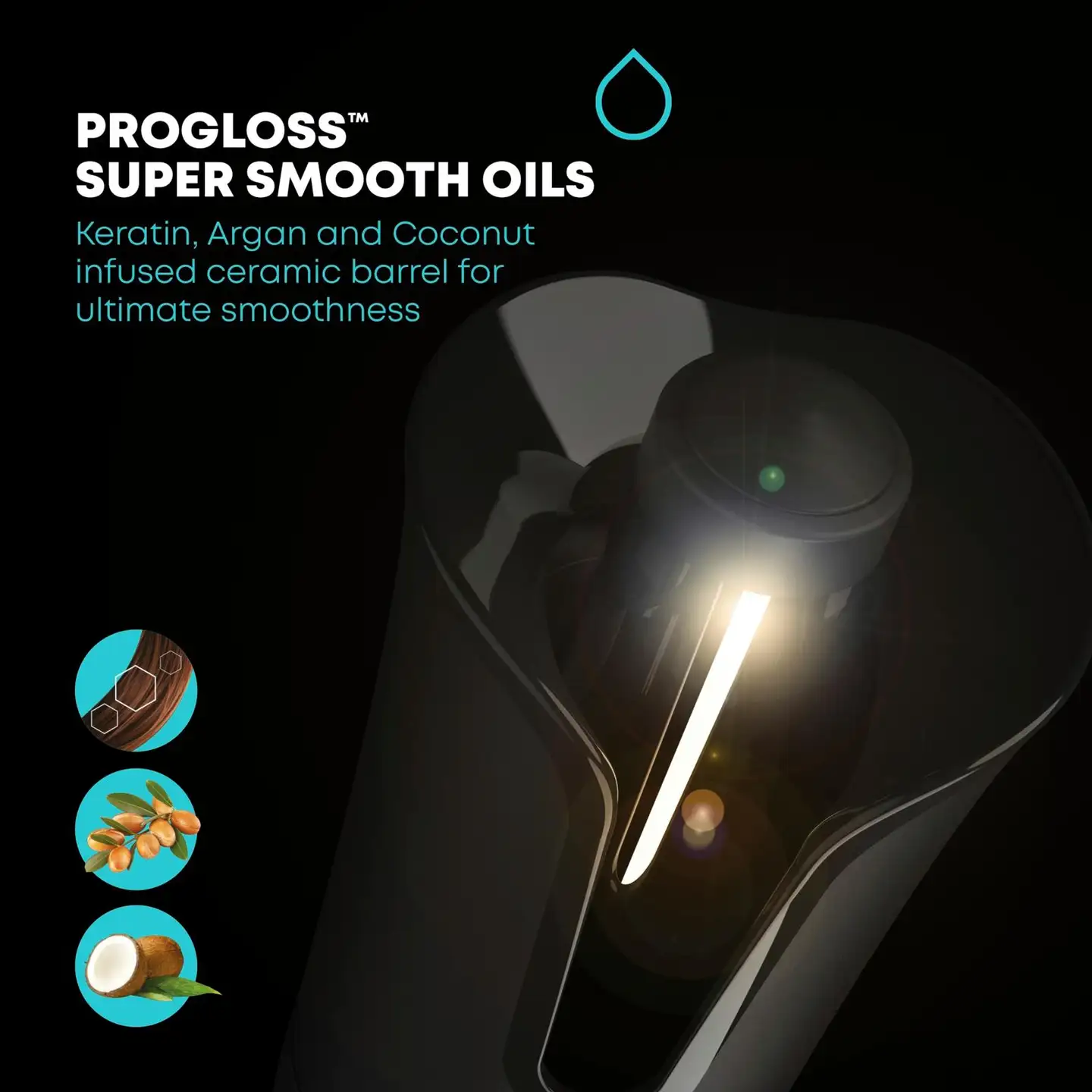 Revamp Progloss automaattikiharrin Hollywood Curl - 3