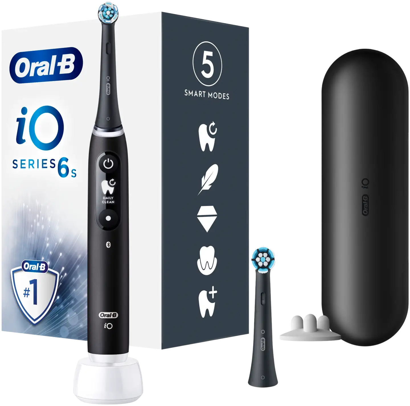 Oral-B Sähköhammasharja iO 6S Black Braun-tekniikalla - 1