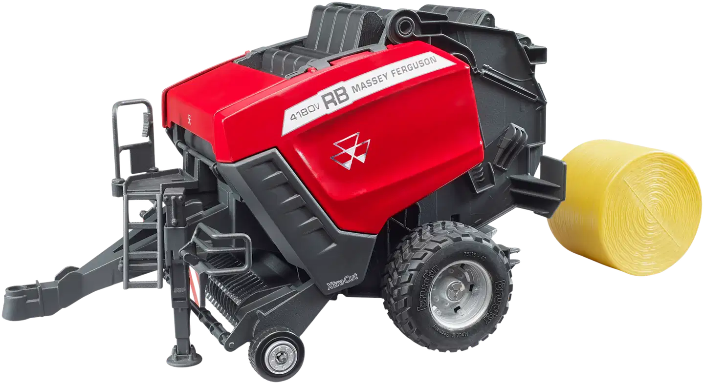Bruder lelu Massey Ferguson RB 4180V pyöröpaalain - 1