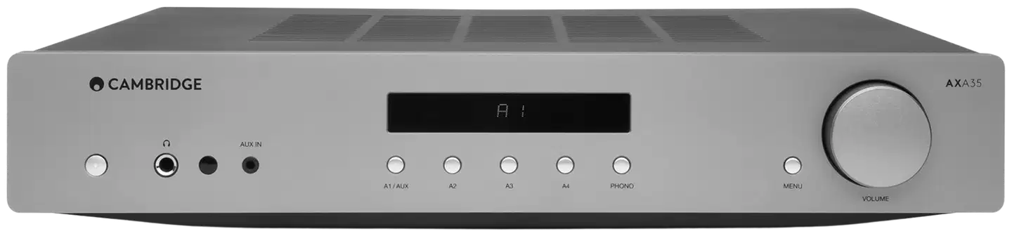 Cambridge Audio stereovahvistin Axa35 hopea - 1