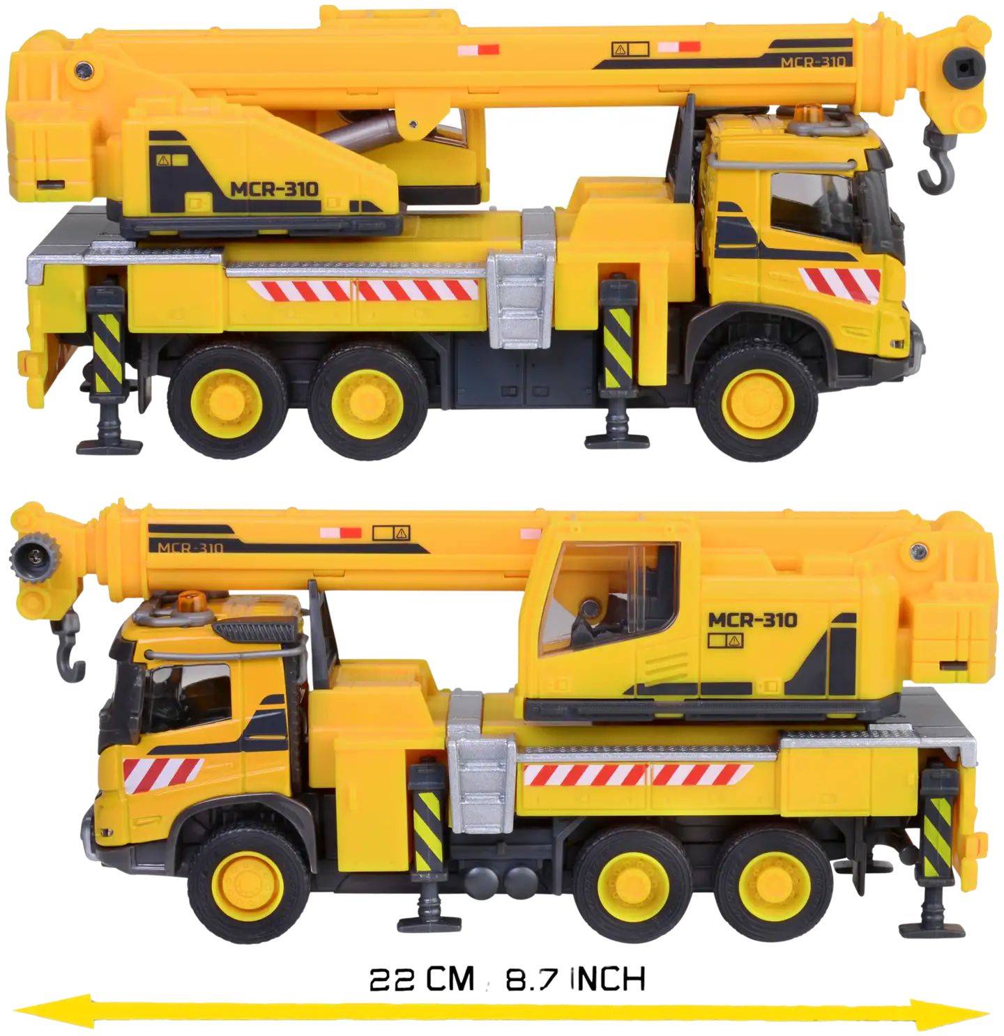 Majorette Volvo FMX Nosturiauto, 1:45, 22 cm - 4