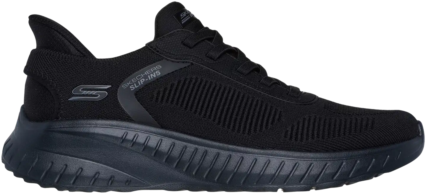 Skechers miesten Slip-Ins loafer Bobs Sport Squad Chaos Solid Step Black - BLACK - 2