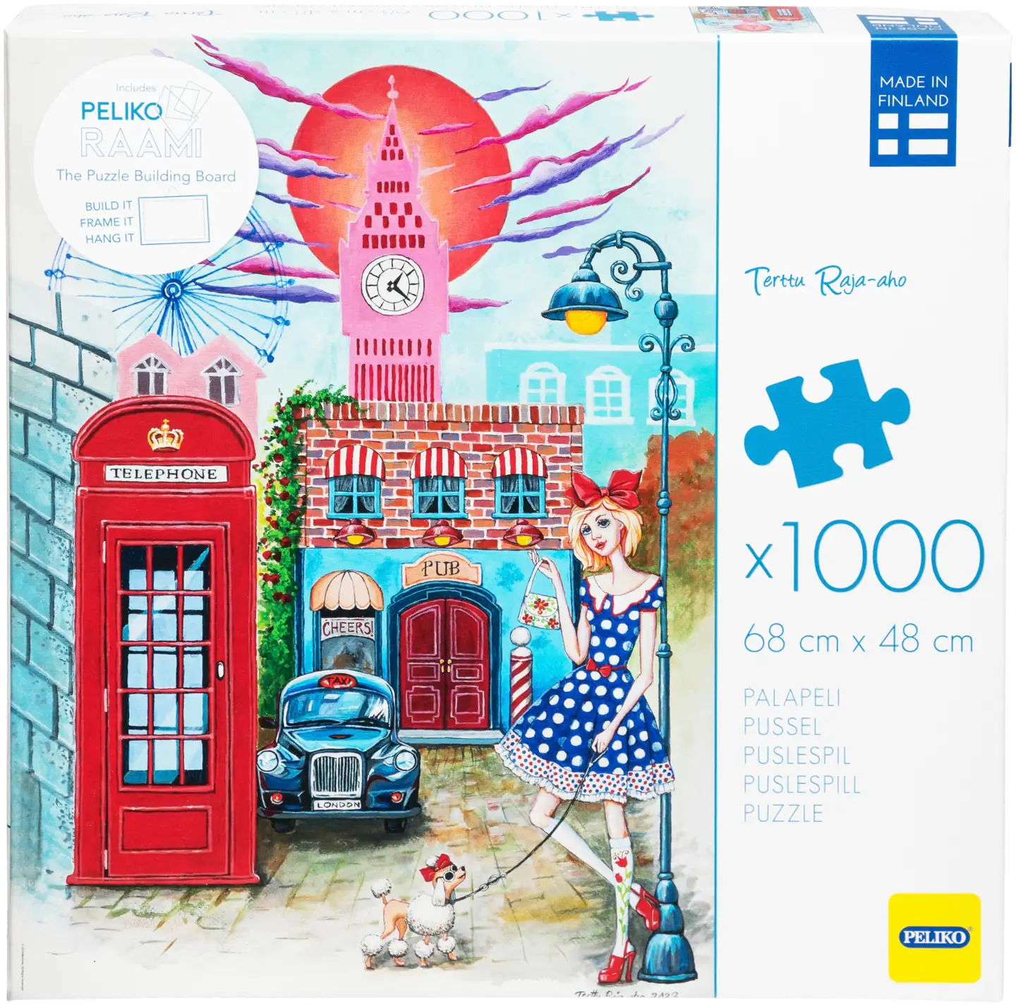 Peliko palapeli 1000 palaa Terttu Raja-aho Lontoo - 2