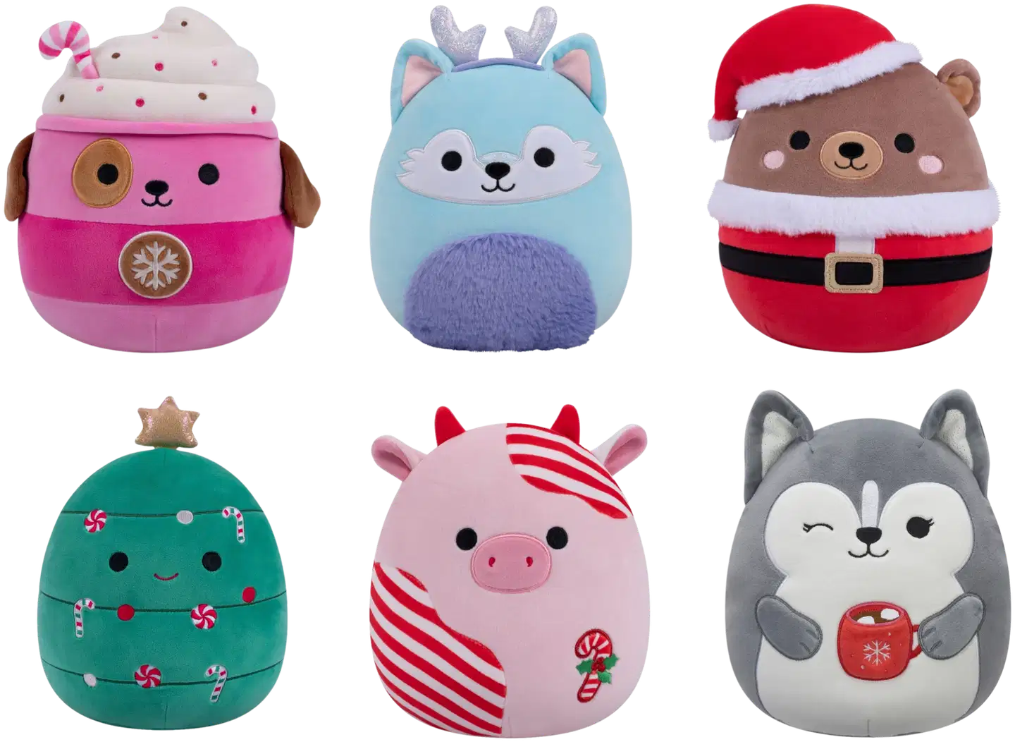 Squishmallows 19 cm Joulupehmo 2026 - 1
