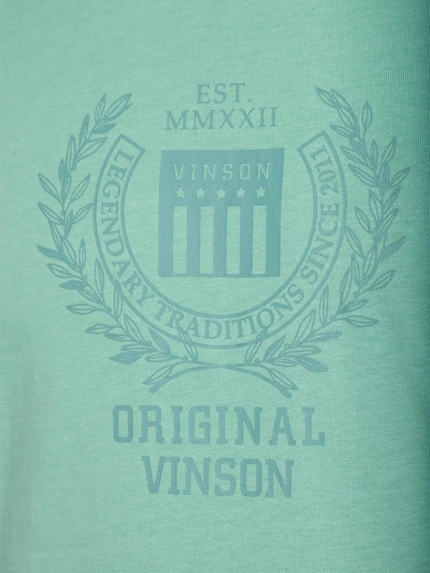 Vinson miesten t-paita Samuel 105558 - Creme de menthe - 5