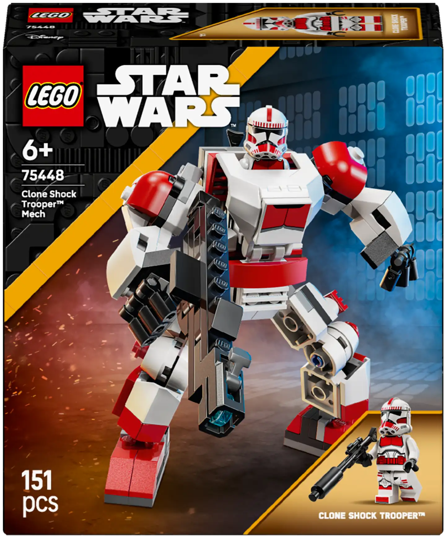 LEGO® Star Wars TM 75448 Rynnäkkökloonisotilasrobotti - 6