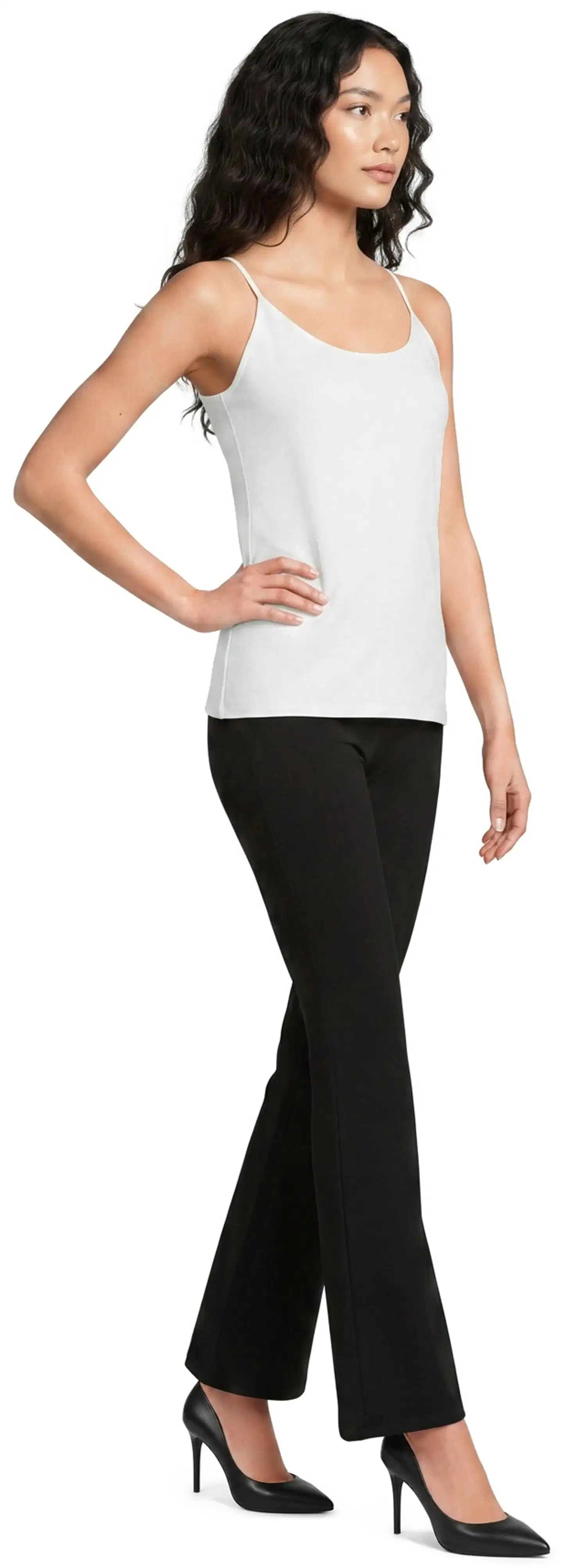 House naisten trumpettihousut 222H260319 - black - 4