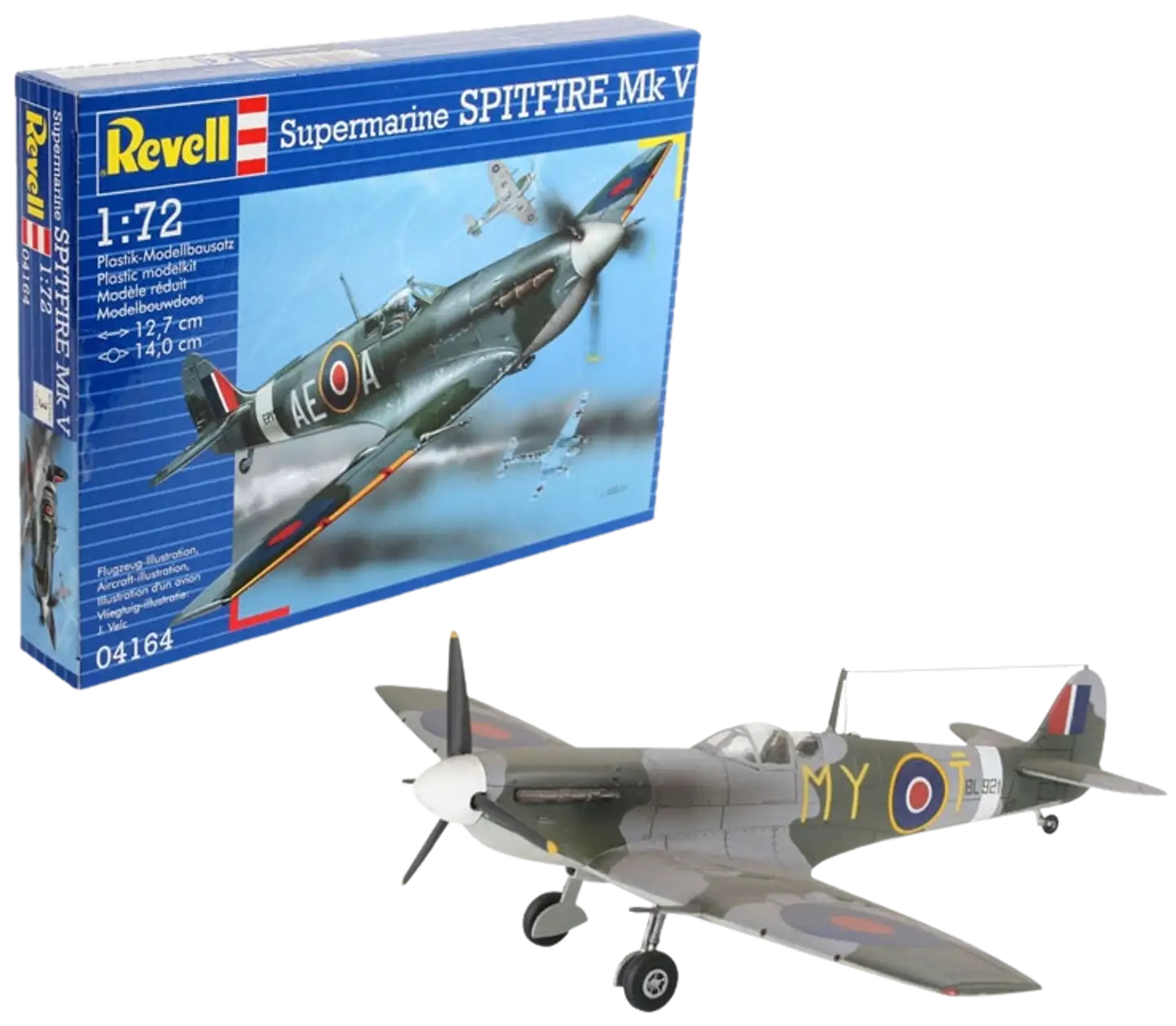 Revell potkurikoneet 1:72 rakennussarja lajitelma - 2