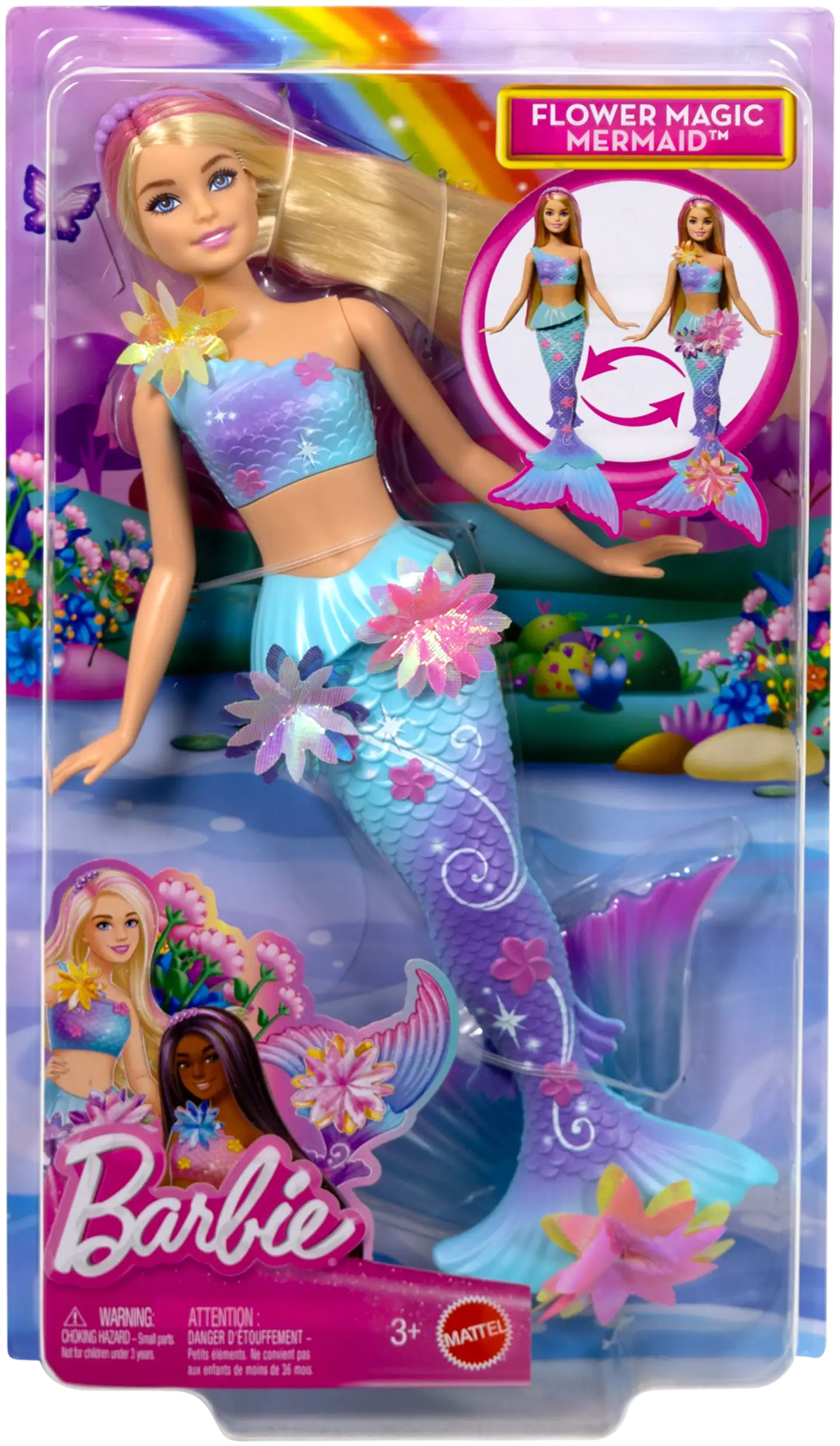 Barbie Blooming Mermaid -Nukke Lila - 4