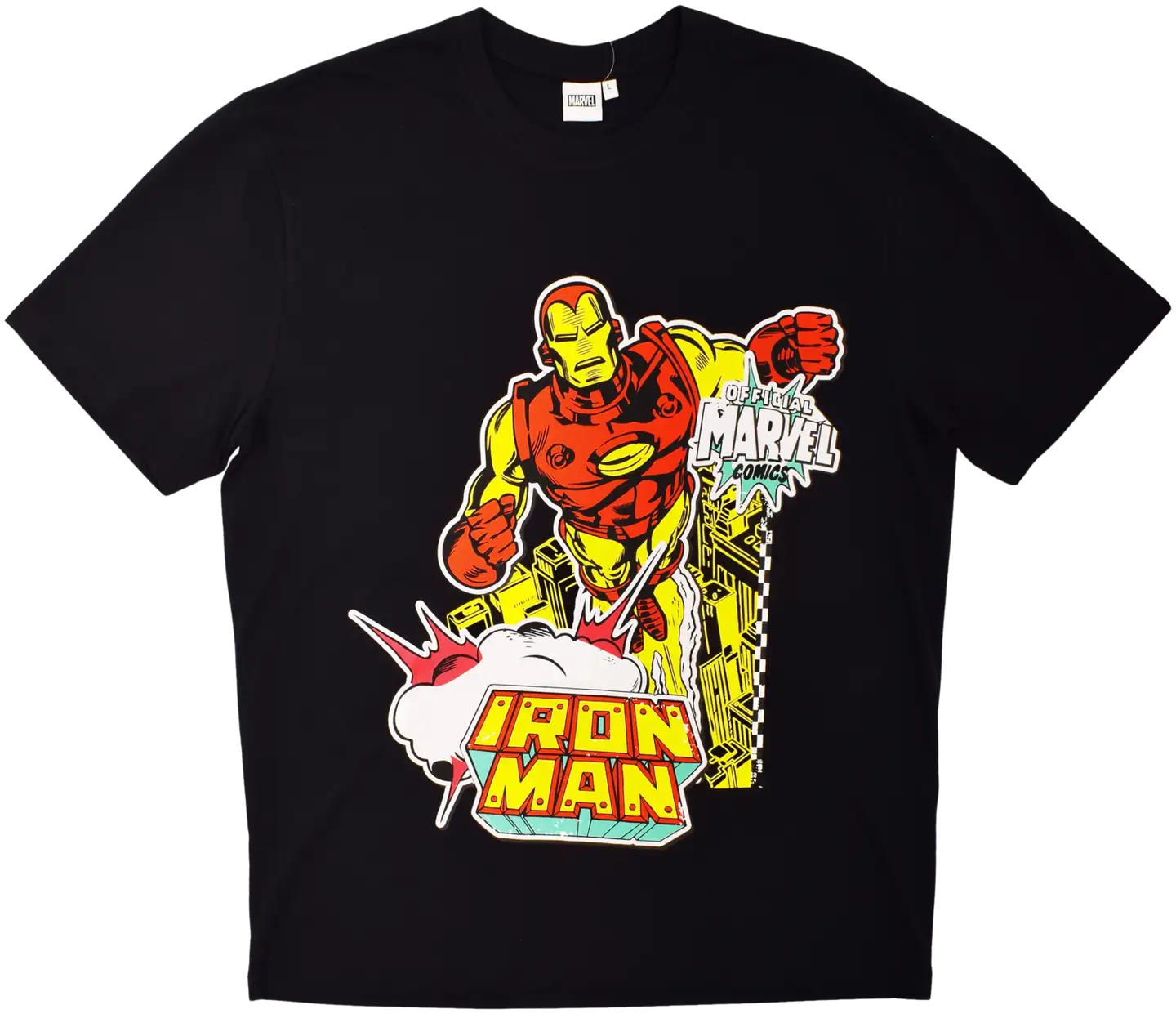 Ironman miesten t-paita - MUSTA