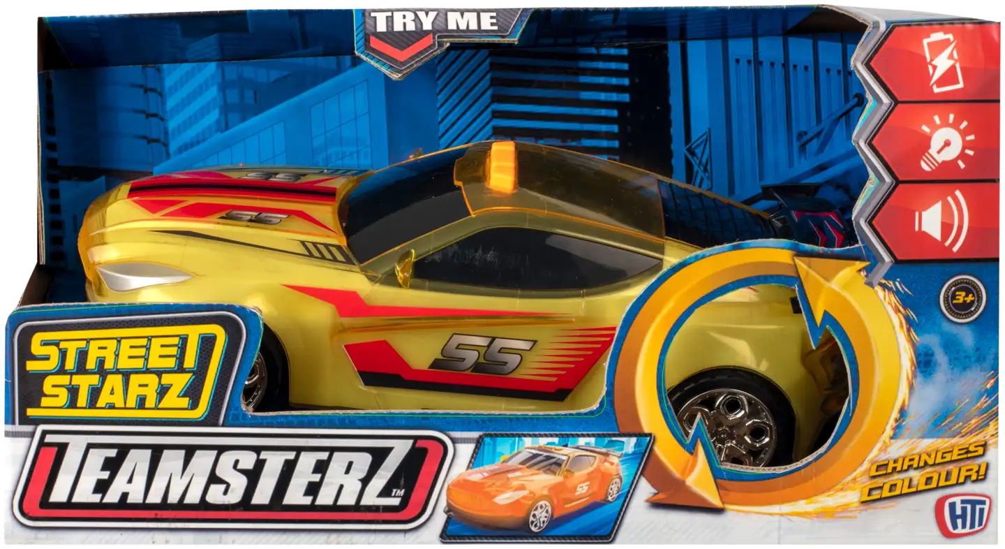 Teamsterz lelu Street Starz Colour Change väriä vaihtava auto - 4