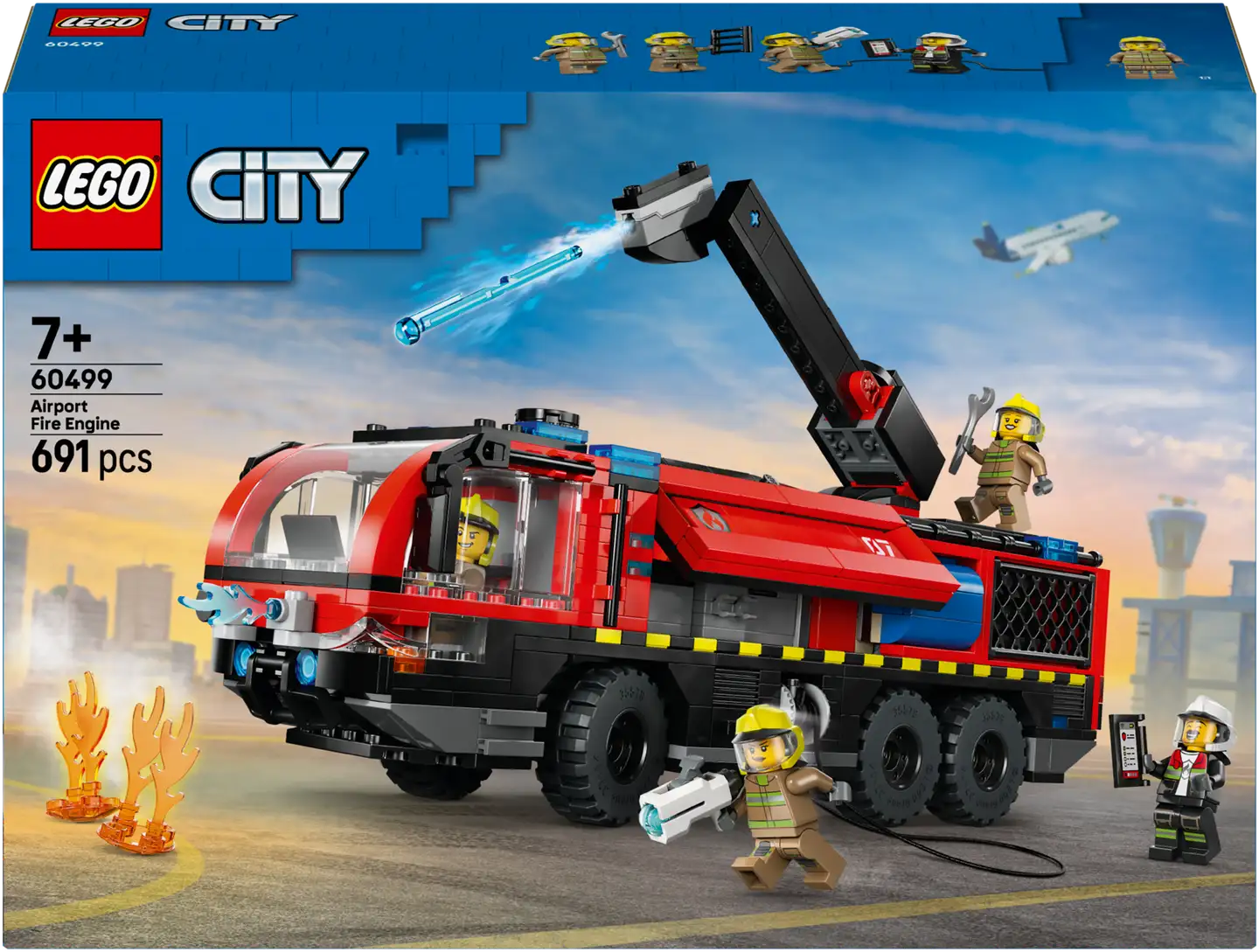 LEGO® City Fire 60499 Lentokentän paloauto - 4