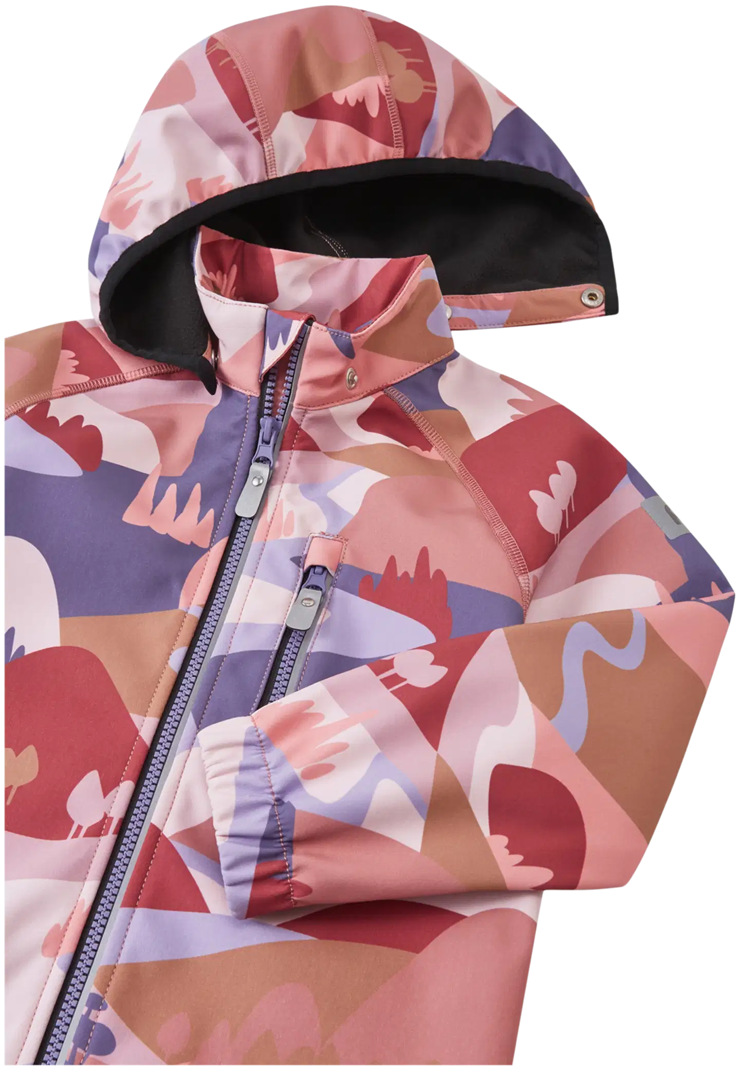 Reima lasten softshell-takki Vantti - Rose blush - 4
