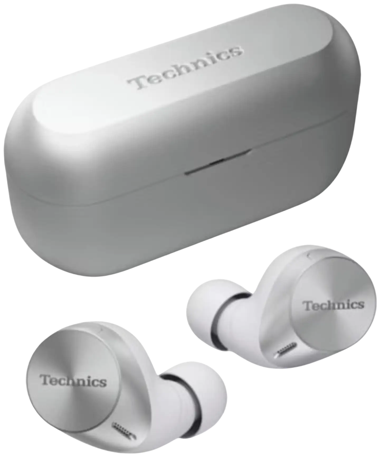 Technics langattomat vastamelunappikuulokkeet EAH-AZ60M2ES hopea - 1