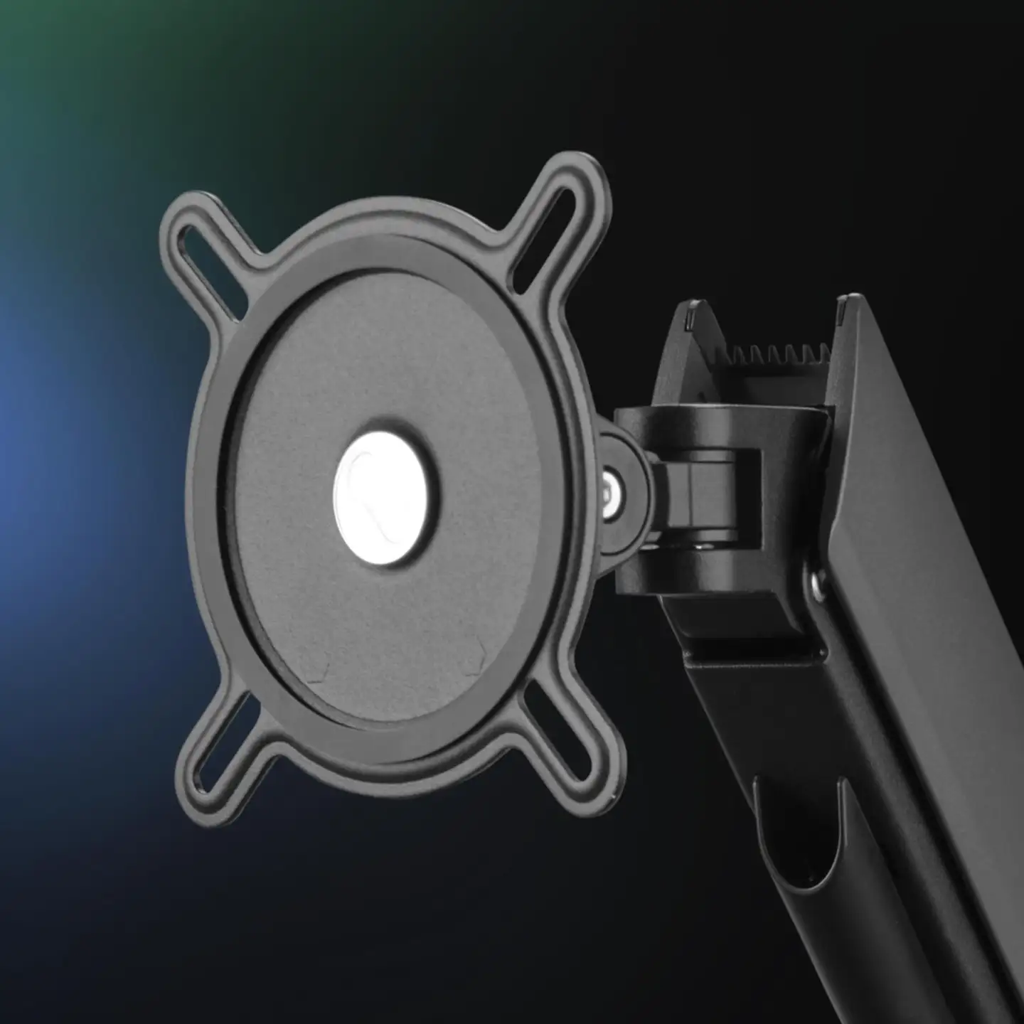 One For All DM8210 RGB Monitorivarsi kahdelle näytölle, musta - 10