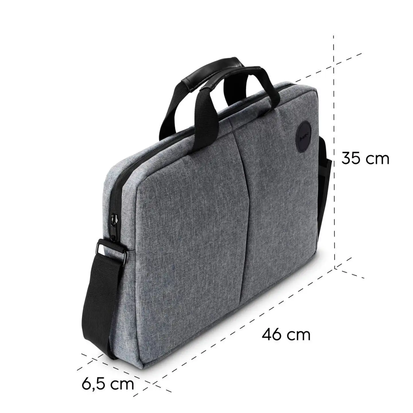 Hama Tietokonelaukku, Genua, 17.3", harmaa - 6