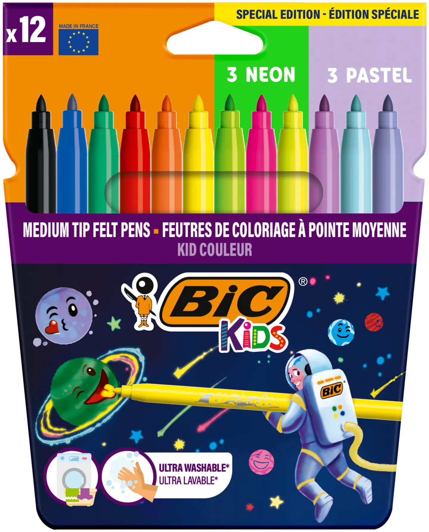 Bic Huopavärikynät Kids Cosmo 12 pack