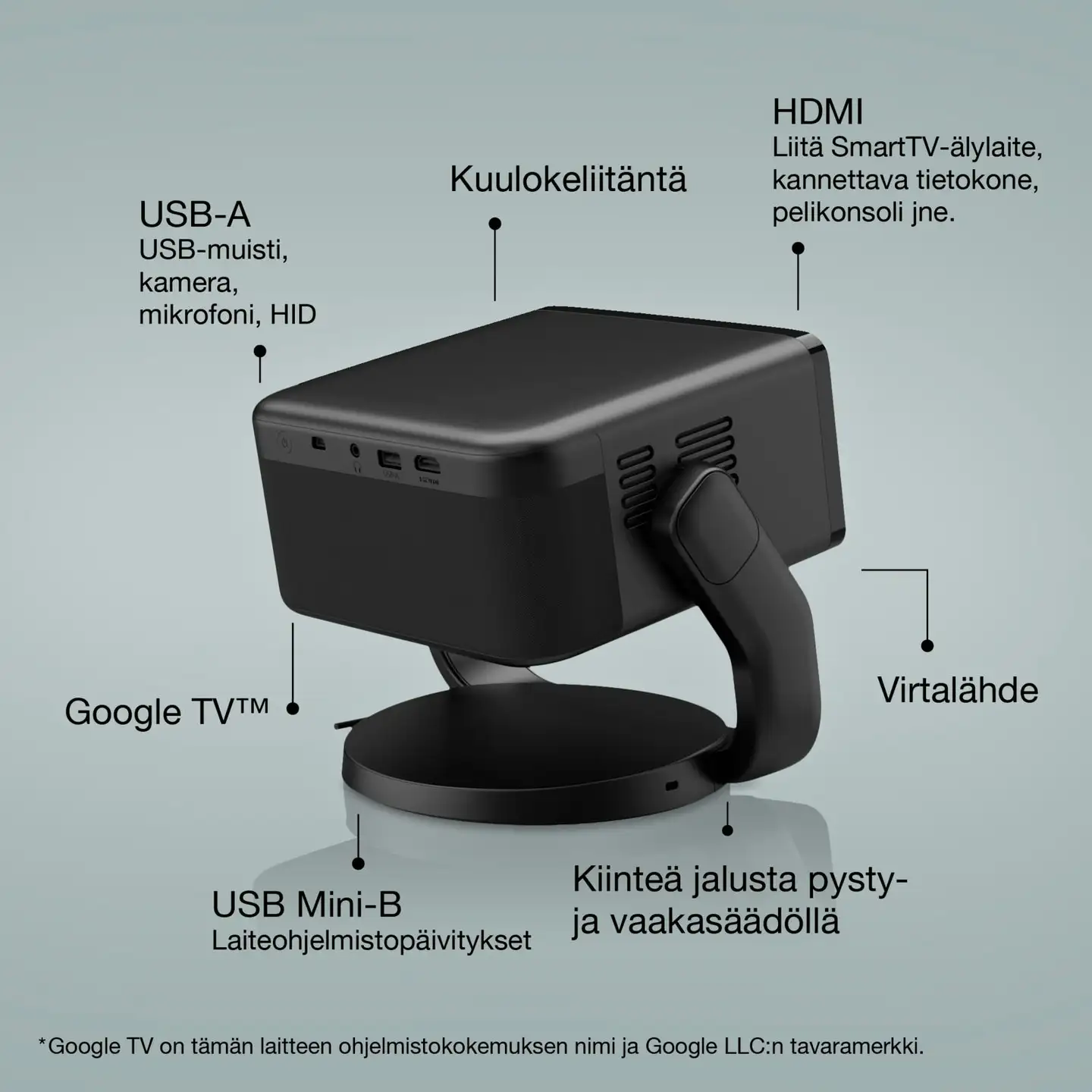 Epson laserprojektori EF-22B musta - 5