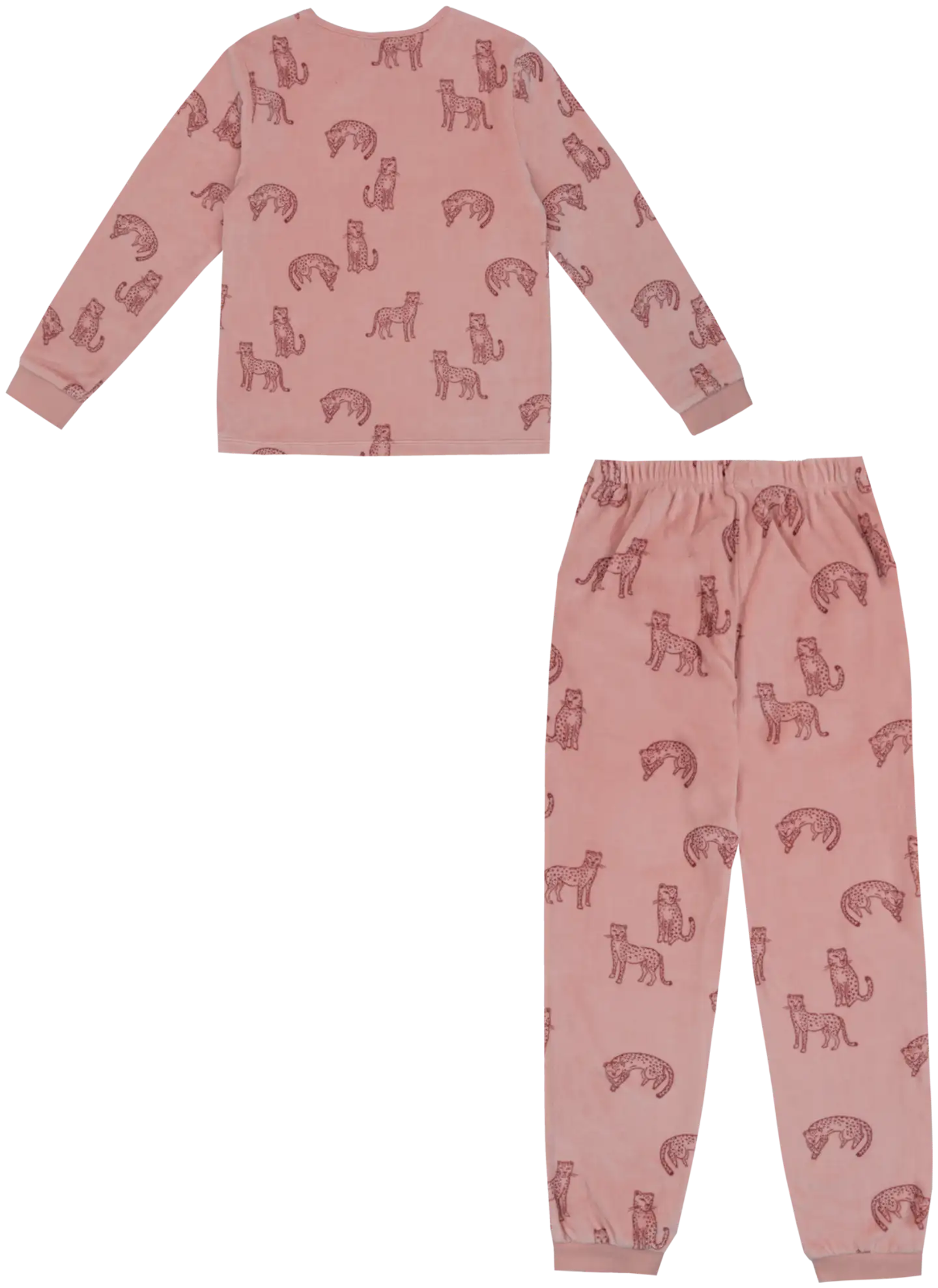 TEX lasten veloursetti I993937 - Salmon - 2