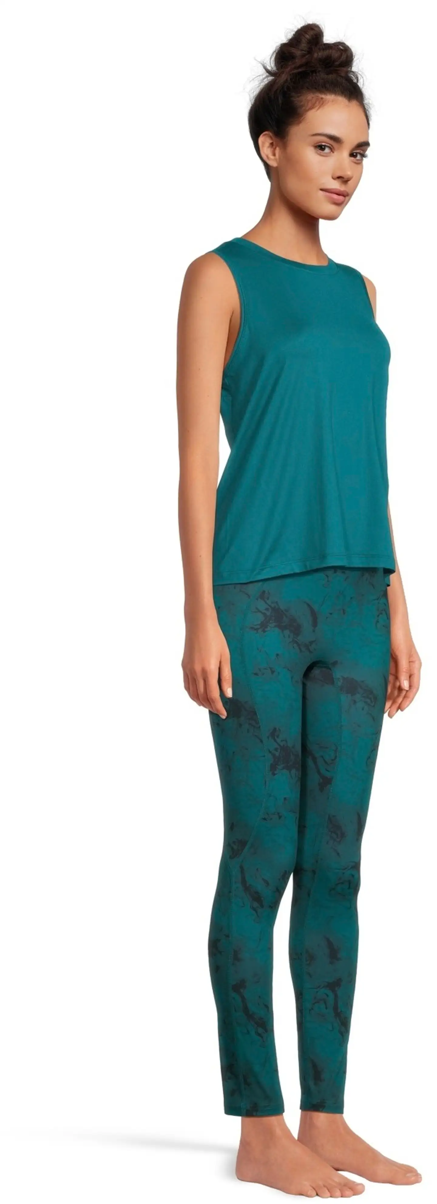 Danskin naisten treenitoppi DPS2617 - Shaded Spruce - 4