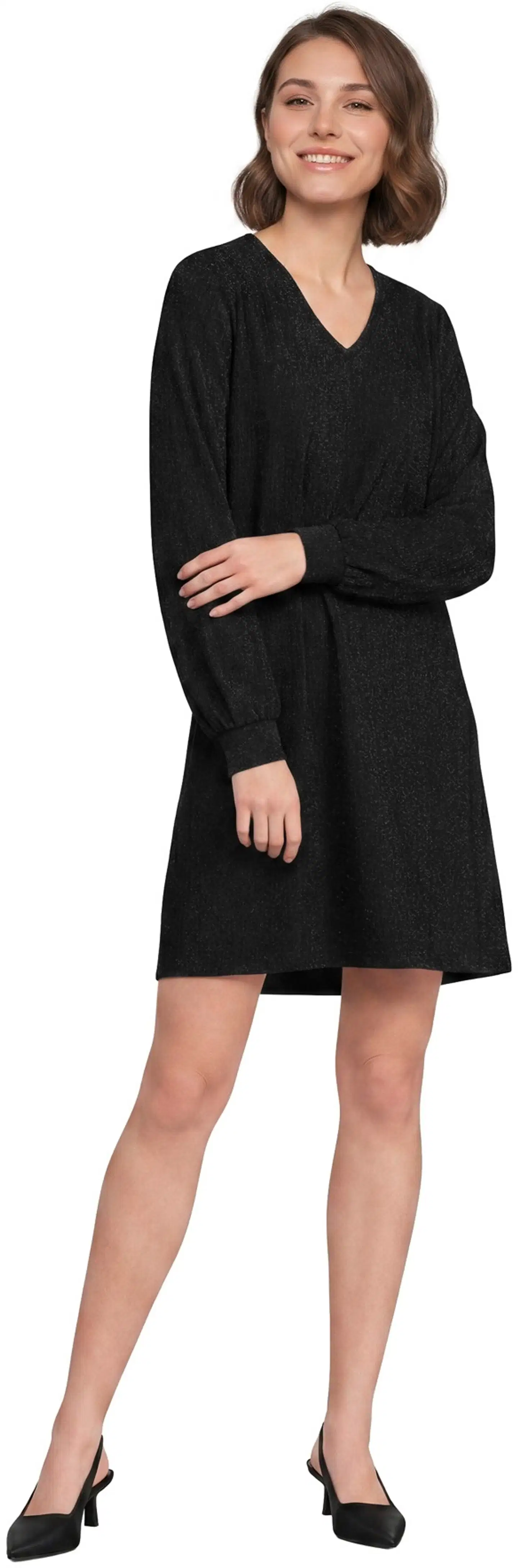 London Fog naisten juhlamekko Shine 218L264020 - black - 1