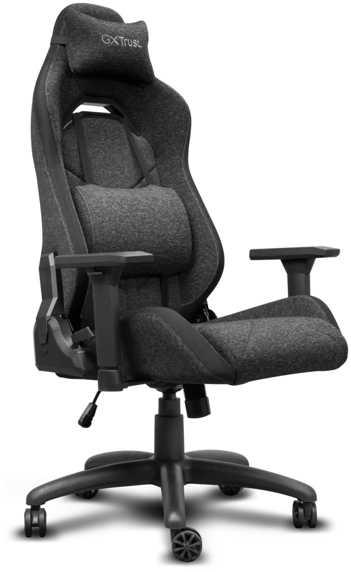 Trust Kangaspäällysteinen pelituoli GXT 723 Ruya harmaa - 2