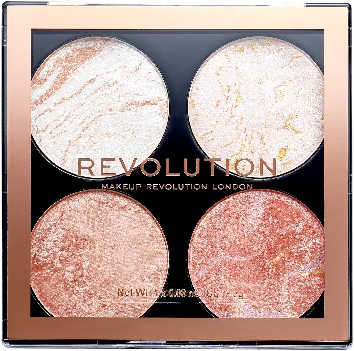 Makeup Revolution Korostus- ja poskupunapuuteri Cheek Kit Take a Breather 8,8g - 1